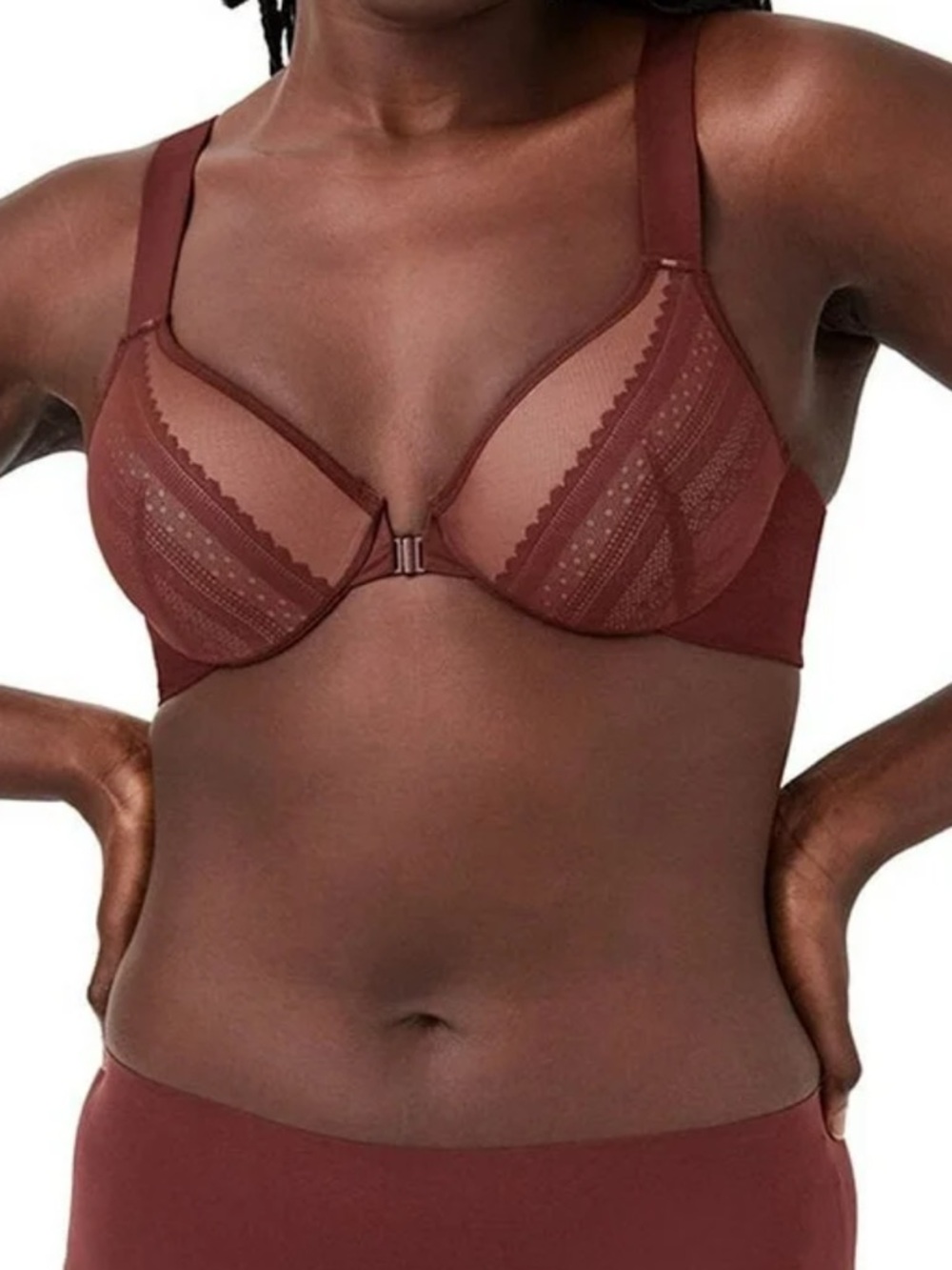 SPANX Brallelujah Illusion Lace Full Coverage Bra 34C NWT